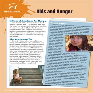 Kids and-hunger
