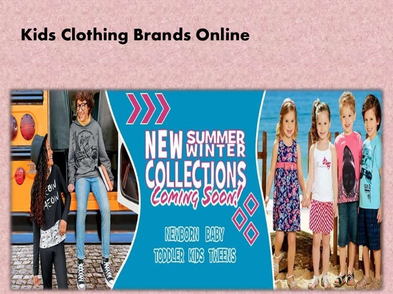 children's clothing brands online