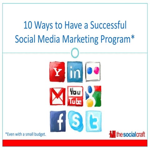 10 Ways to Have a Successful Social Media Marketing Program