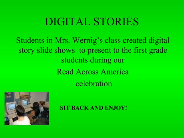 Kidsdigitalstorymiddleschoolsamples
