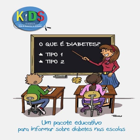Um pacote educativo para informar sobre diabetes nas escolas