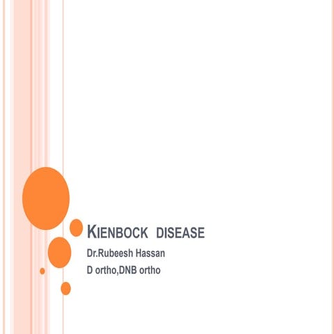 Kienbock  disease