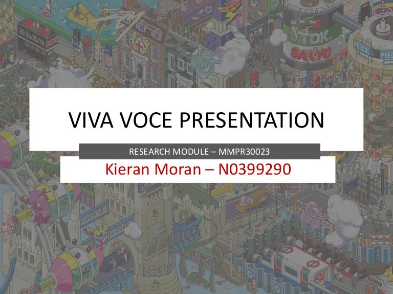 How to start phd viva voce presentation image