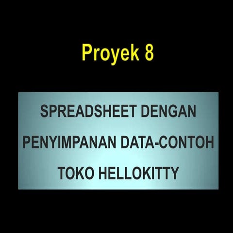 Kiki proyek 8 sim