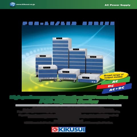 Kikusui ac power_supply_pcr-le_le2