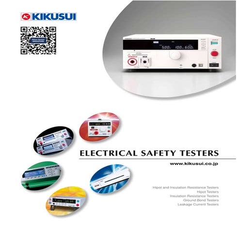 Kikusui safety testers