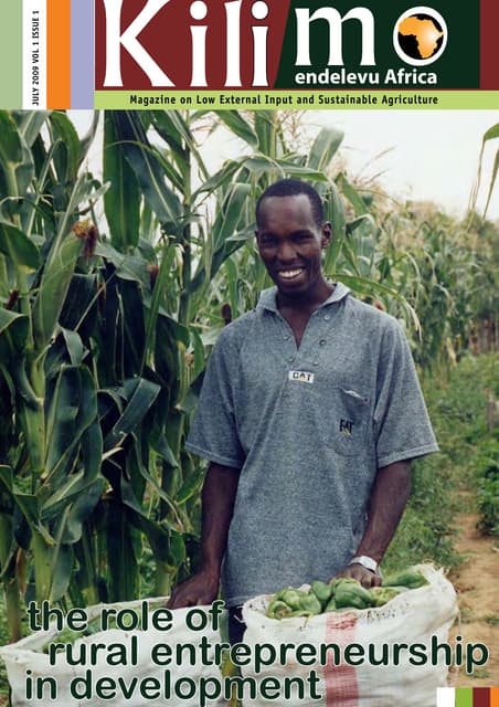 Kilimo Endelevu Africa Issue 01 (KEA Africa)
