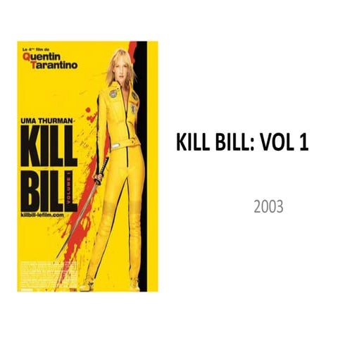 Kill bill volume 1 opening analysis 3