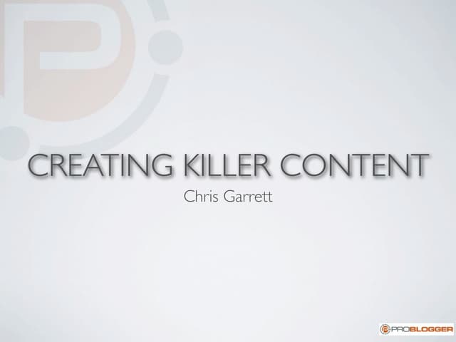 What is killer content? We will also explain how to make it specifically!