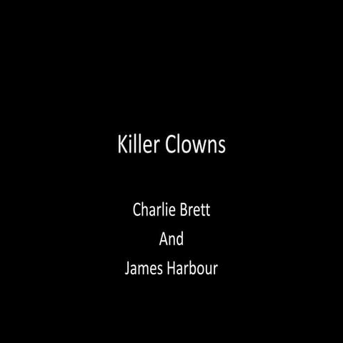 Killer clowns