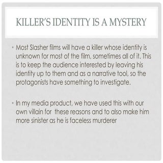 Killer’s identity is a mystery