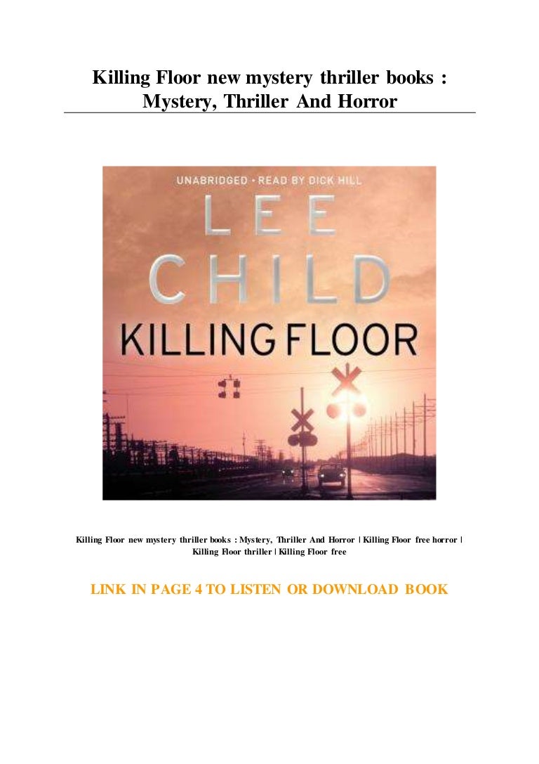 killing floor book killing floor book