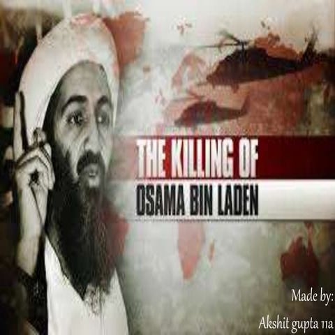 Killing of bin laden | PPT