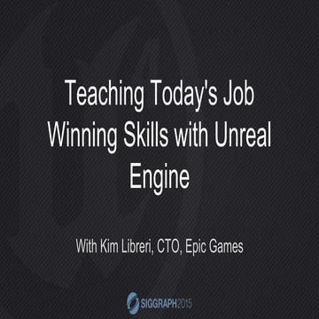 Kim libreri-siggraph 2015