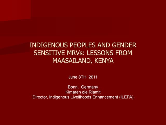 Kimaaren   impacts of climate change  - south rift