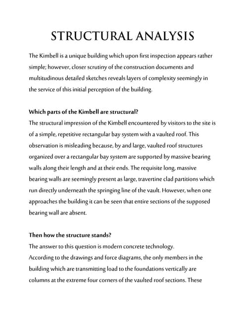 Kimbell report
