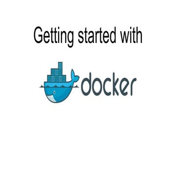 Docker intro