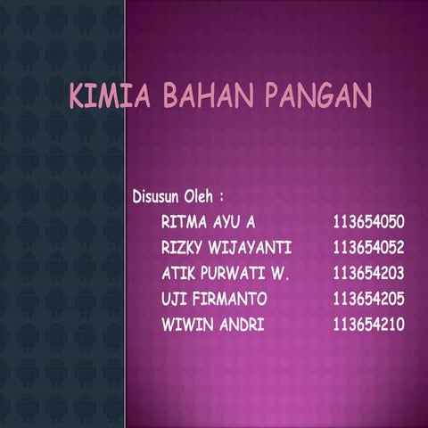 Kimia pangan dan gizi f.g. winarno | DOC