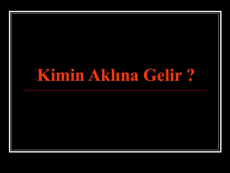 Kimin Kimin