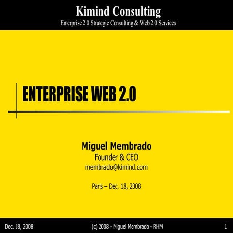 Kimind   Entreprise 2.0 Rhm   20081218