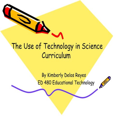 Using Technology in Science Curriculum