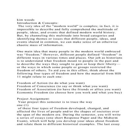HIS 117 Milestone O ne Gui | DOCX