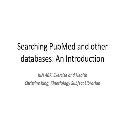 Kinesiology 467: Exercise and Health by Chris King, Iowa State University Lib...