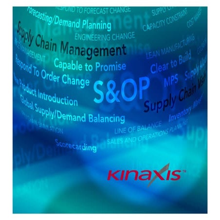 S&OP, Kinaxis