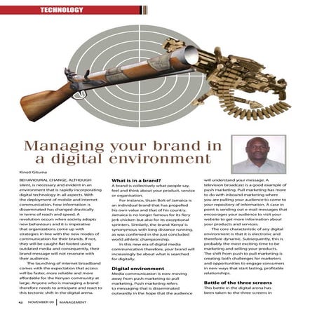 Digital Media and Branding