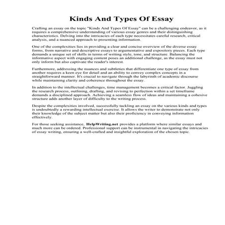 Kinds And Types Of Essay.pdf