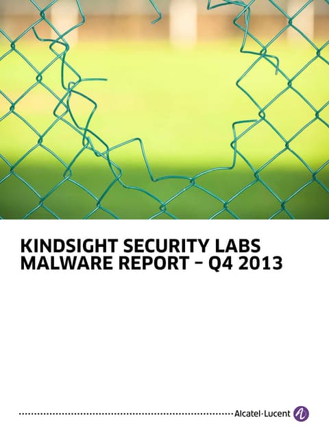 Kindsight security labs malware rep...