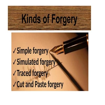 Kinds of forgrey in forensic science.pptx