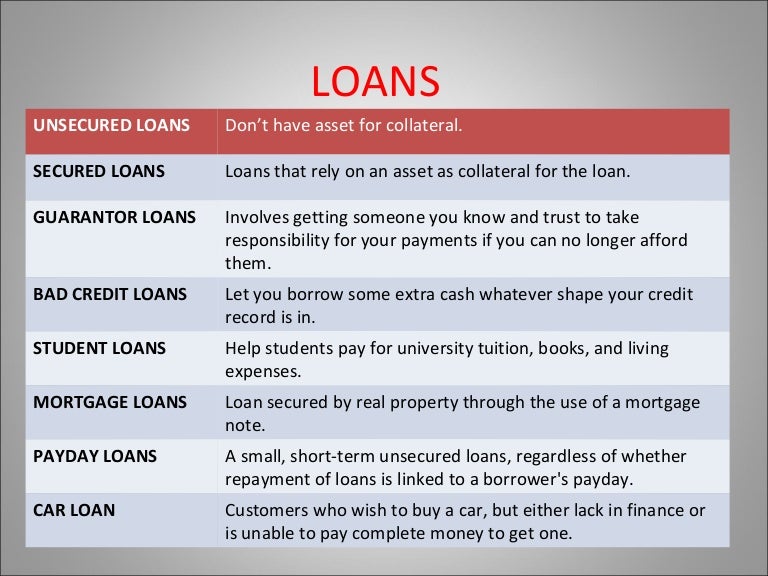 Kinds of loan Catch the different types with Hogo Loans