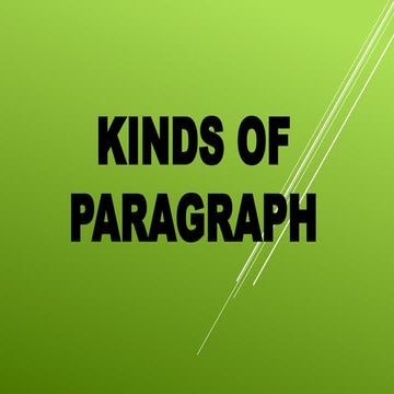 Kinds of paragraph.pptx for discussing kinds of paragraph