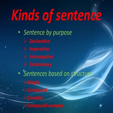 Kindsofsentence 131007194423-phpapp01