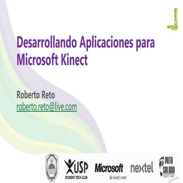 Kinect for Windows SDK