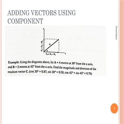 kinematics motion distance and displacement
