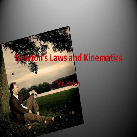 Kinematics powerpoint