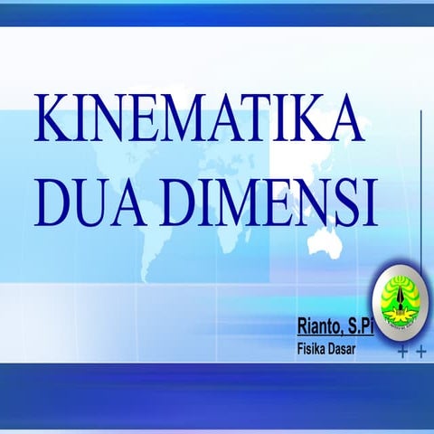 Kinematika Fisika
