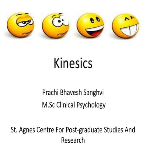 Kinesics