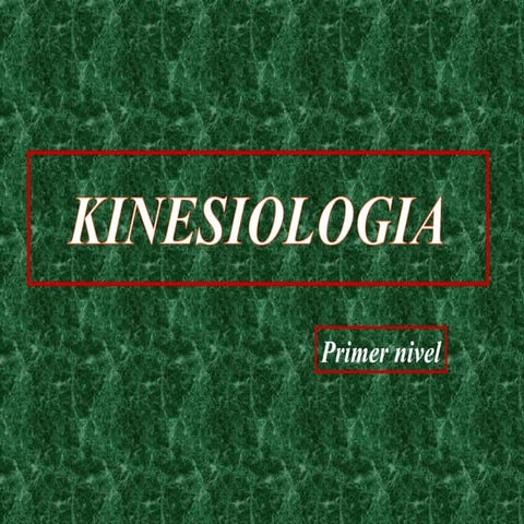 Kinesiologia
