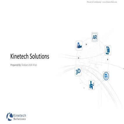 Kinetech solutions profile with portfolio
