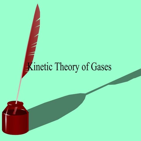 Kinetic theory of gases