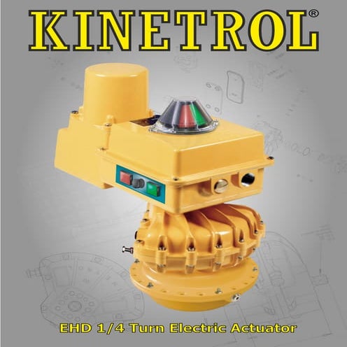 Kinetrol HD 1/4 Turn Electric Actuator
