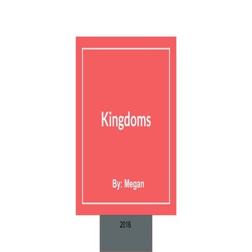Kingdoms
