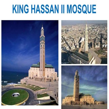 King hassan ii mosque ppt