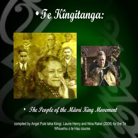 The Kingitanga Movement