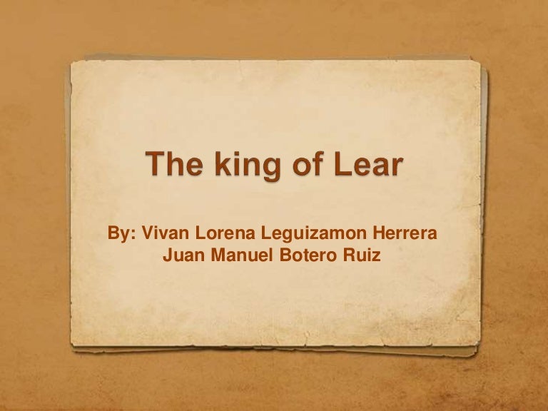 King lear