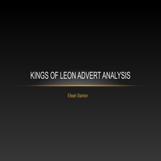 Kings of Leon Only By The Night Adv...