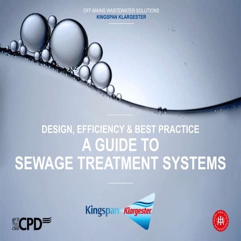 Kingspan Klargester draingae solutions | Technical Guide | PPTX